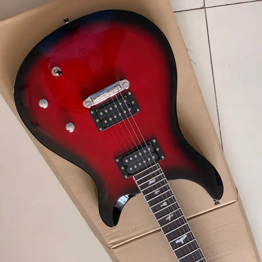 Miniaturbild: made in China  made PRS GUITAR (Red)