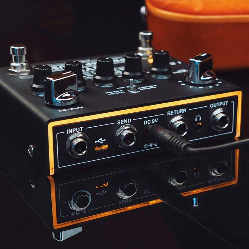 섬네일: JOYO R-15 PREAMP HOUSE Electric Guitar Effect Pedal Dual Channel Cabinet Simulat