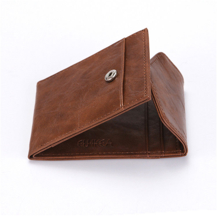 Thumbnail: Crazy Horse Motif Cordon Boucle Bill Porte-Monnaie