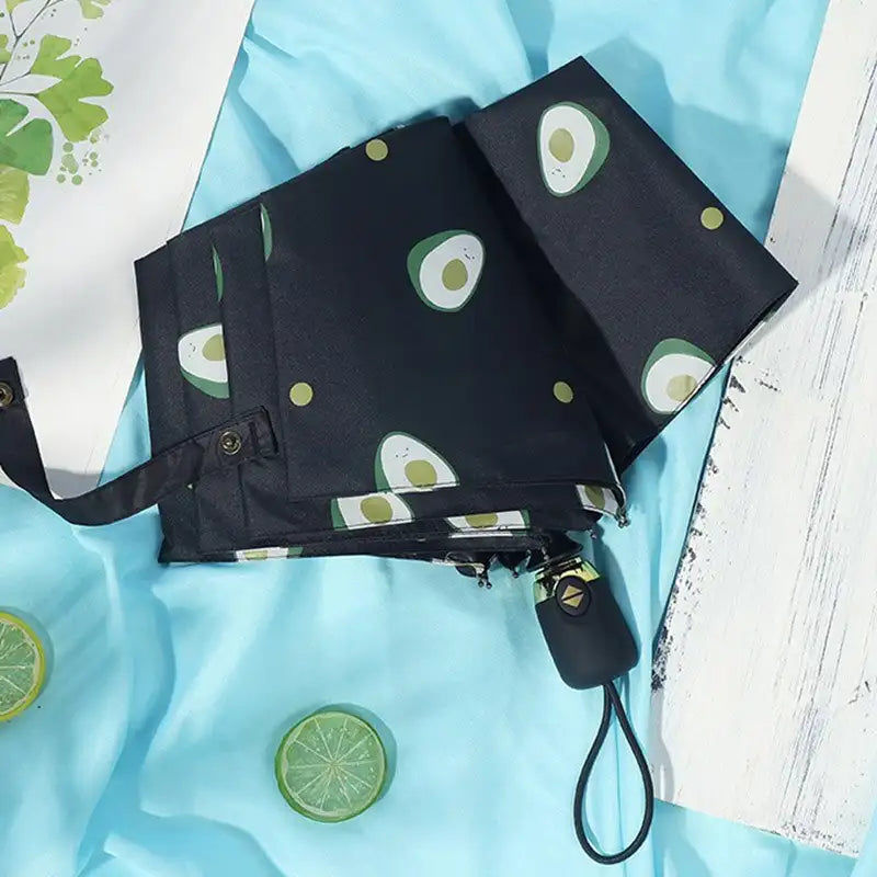 Μικρογραφία: YADA-parapluie de fruits avocat jaune | Mini parapluies pliants automatiques pou
