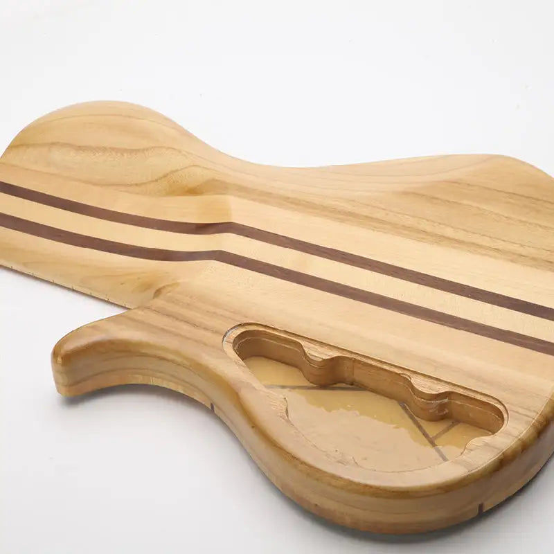 섬네일: Derulo Electric Bass guitar Custom OEM DIY 6 Strings Bass guitar Flamed Maple To