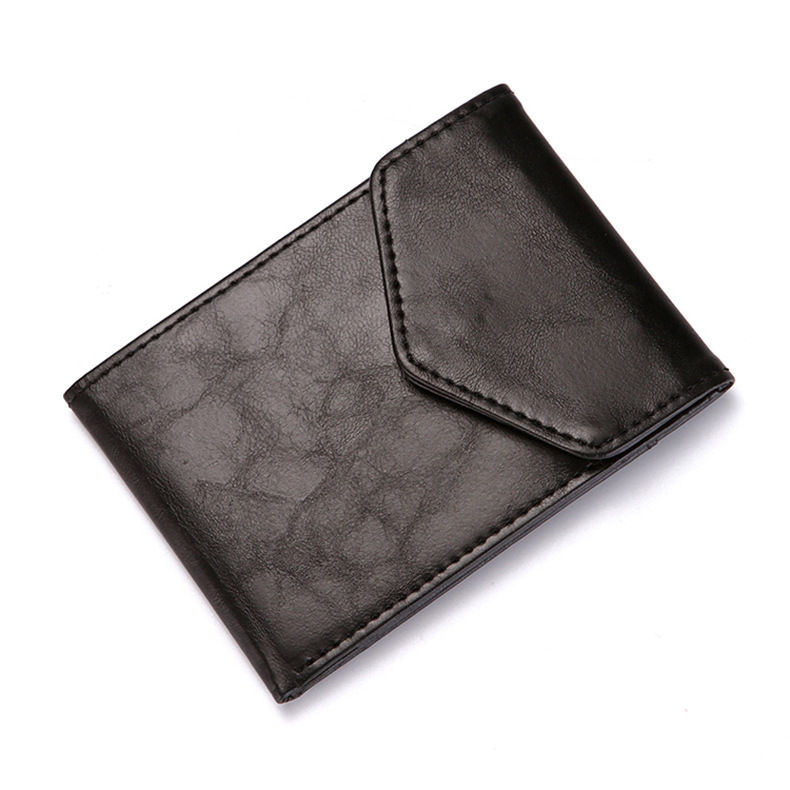 Thumbnail: Crazy Horse Motif Cordon Boucle Bill Porte-Monnaie