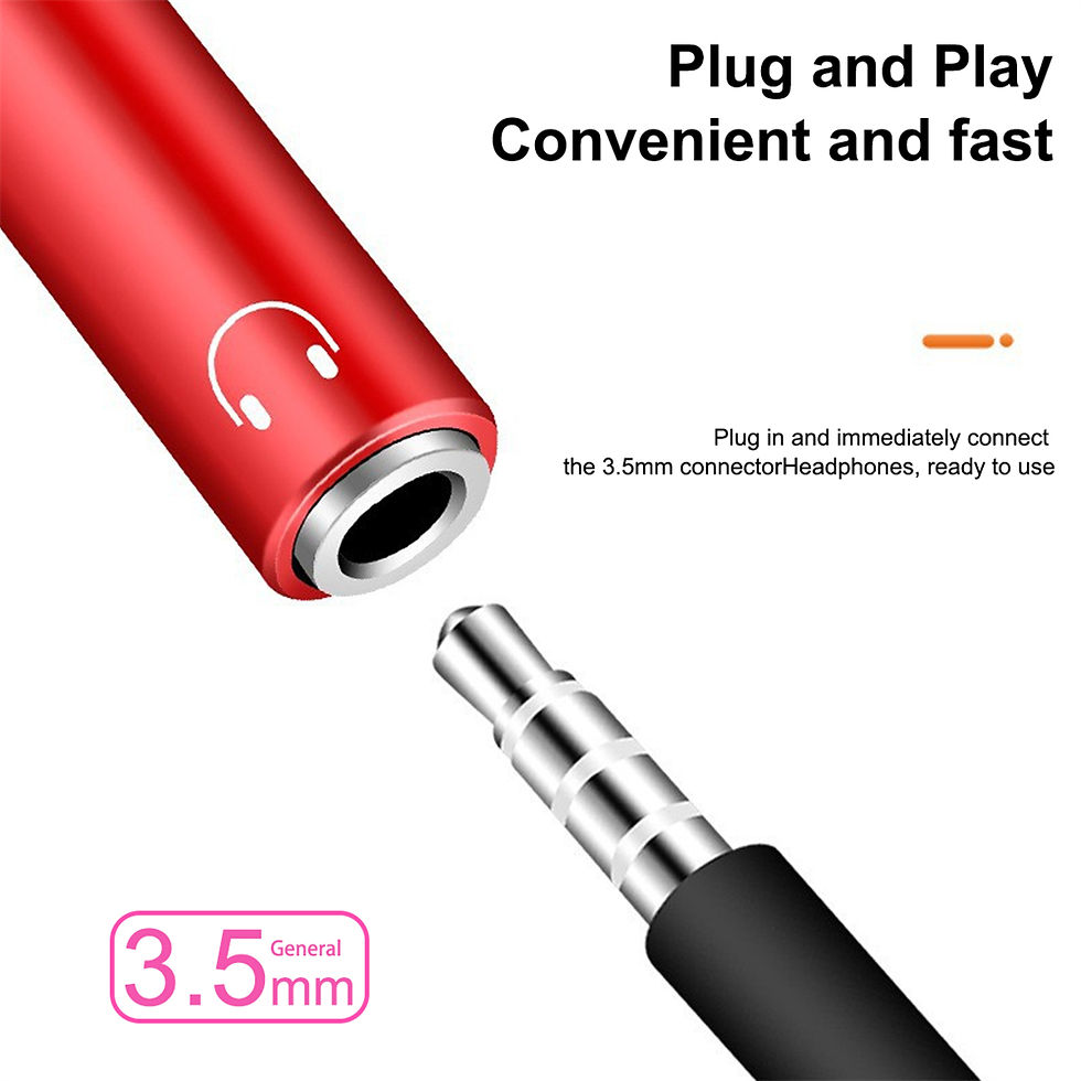 Μικρογραφία: Type-C to 3.5MM headphone jack C-type charging audio auxiliary adapter suitable 