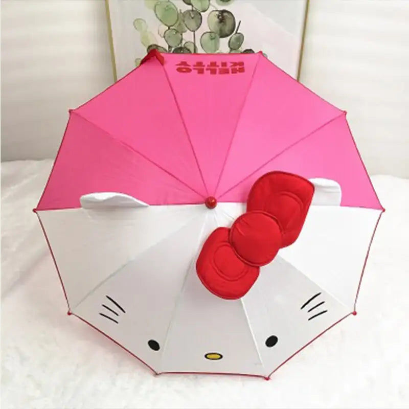 Miniatyrbild: Parapluie Semi-automatique pour enfants | Joli parapluie animé pour enfants fill