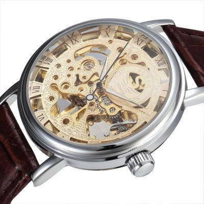 Thumbnail: Leather casual men's Watch