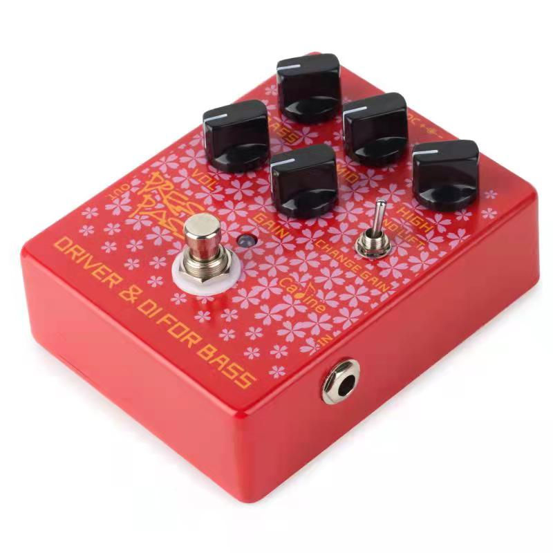 Miniaturbild: Caline CP-59 Bass Driver + DI Effects Pedal Bass Amp DI Classic Tube Electric Ba