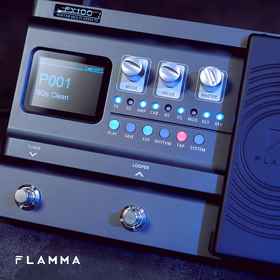 Miniatura: FLAMMA FX100 Multi Effects Processor Guitar Pedal with 151 Effects 200 preset 80