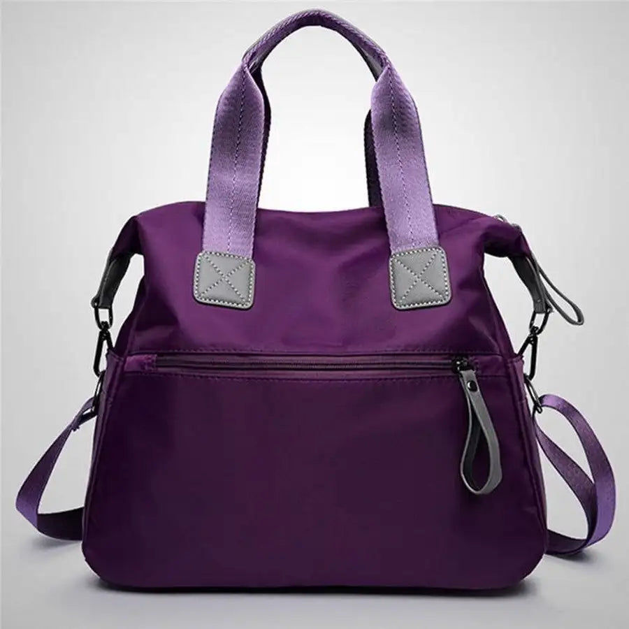 Thumbnail: Women New Oxford Cloth Shoulder Bags Waterproof Nylon Messenger Bag Female Large