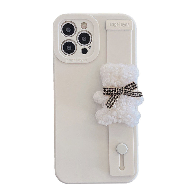 Miniaturebillede: Cute Cartoon Plush Bear Mobile Phone Case