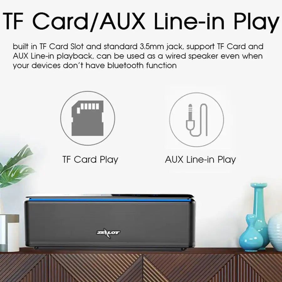 Pikkukuva: 2018 Bluetooth Speakers Touch Sensitive Gesture Control Quad-Driver Wireless Hom