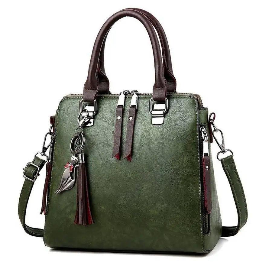 Miniatyrbild: New Women's Fashion Handbag Beautiful Lady Crossbody Bag Pu Leather Handbags