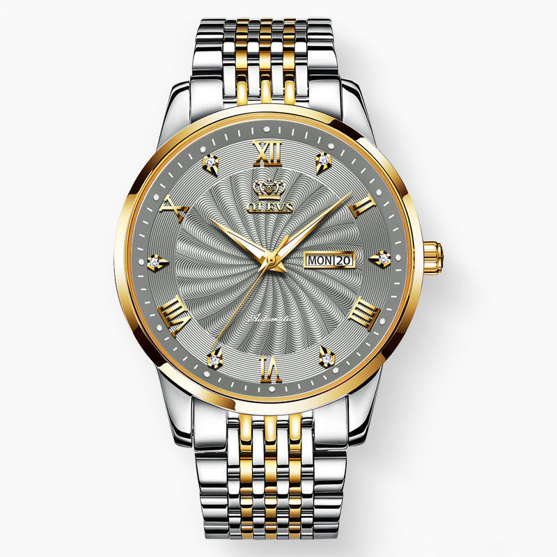 Thumbnail: Simple Mécanique Montre Diamant Montre Étanche Affaires