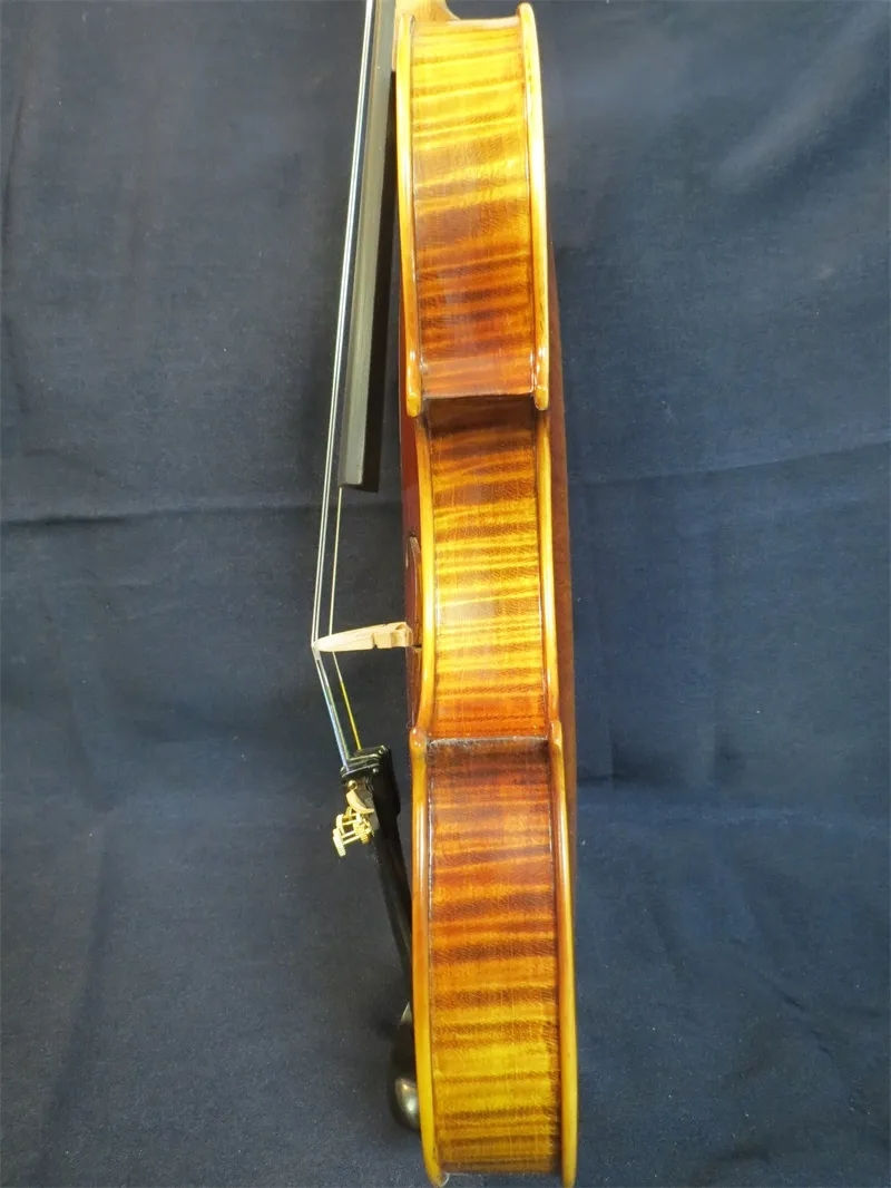 Miniatura: Strad style Song professional Master violin 4/4,one-piece flames back #14808