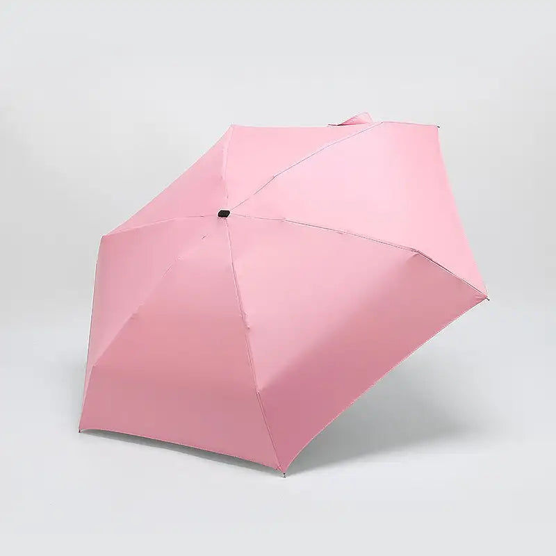 Thumbnail: Ultra léger 5 parapluie pliant, Mini parapluie de poche femmes UV petits paraplu