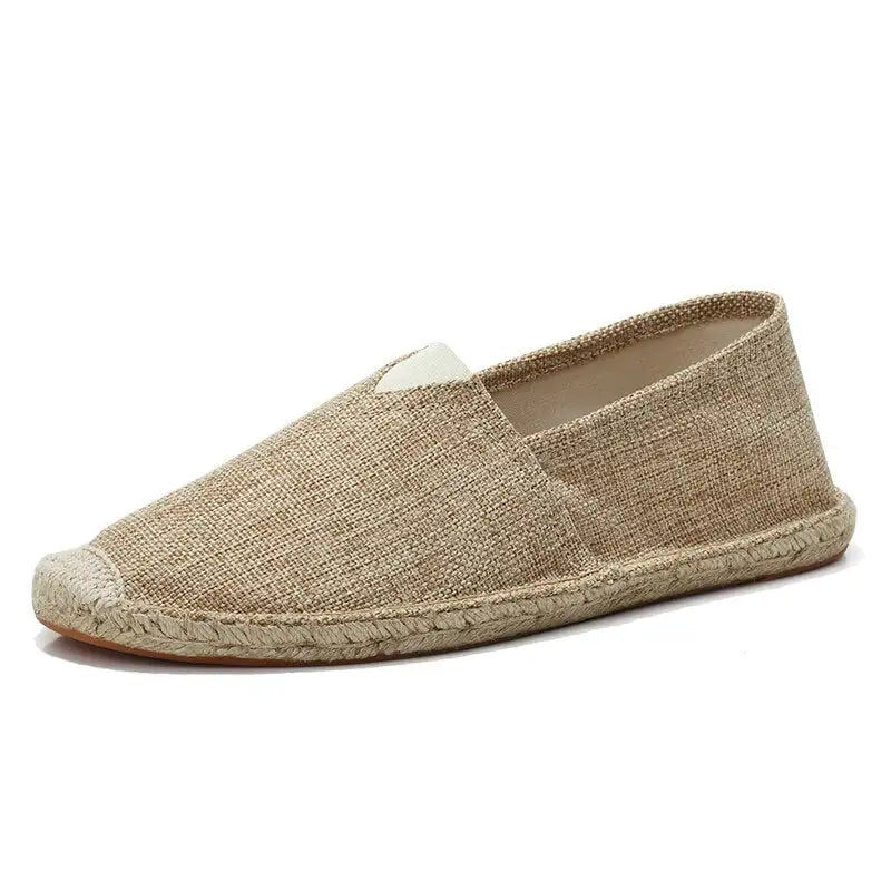 Miniatyrbilde: Espadrilles for Men 2022 Summer New Linen Men's Casual Shoes Handmade Weaving Fi
