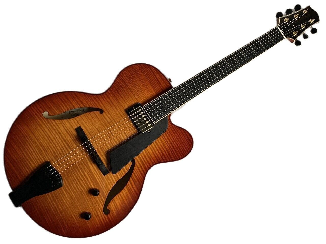 Jim Hall Model Violin Burst full acoustic guitar