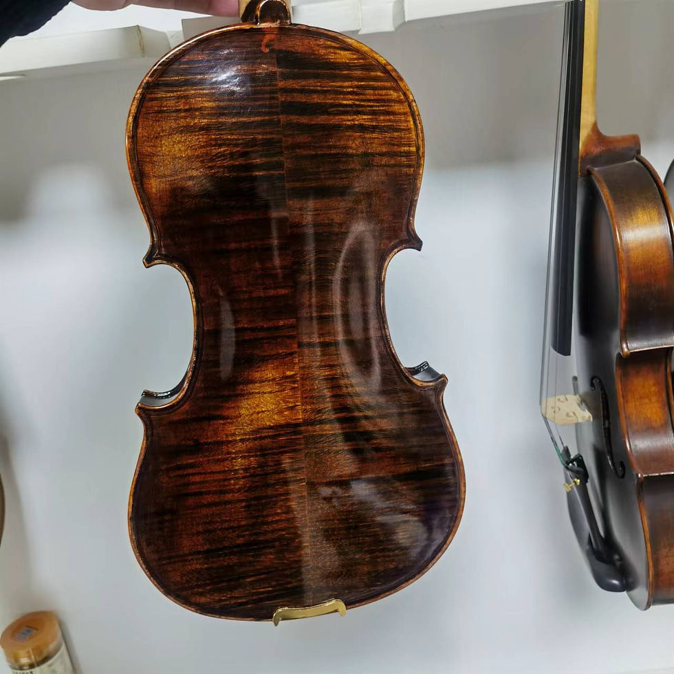 Miniatura: 4 4 Violin Handmade Cheap Price Students Case Top Accessories Bow Triangle OEM