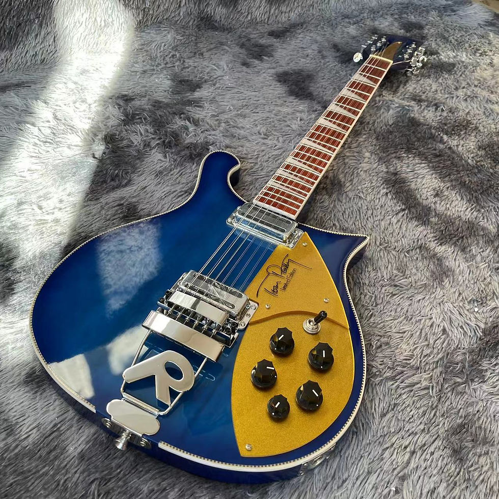 Miniaturebillede: Custom Gicken Neck Thru Body TP Signature 660 Style 12 Strings Electric Guitar