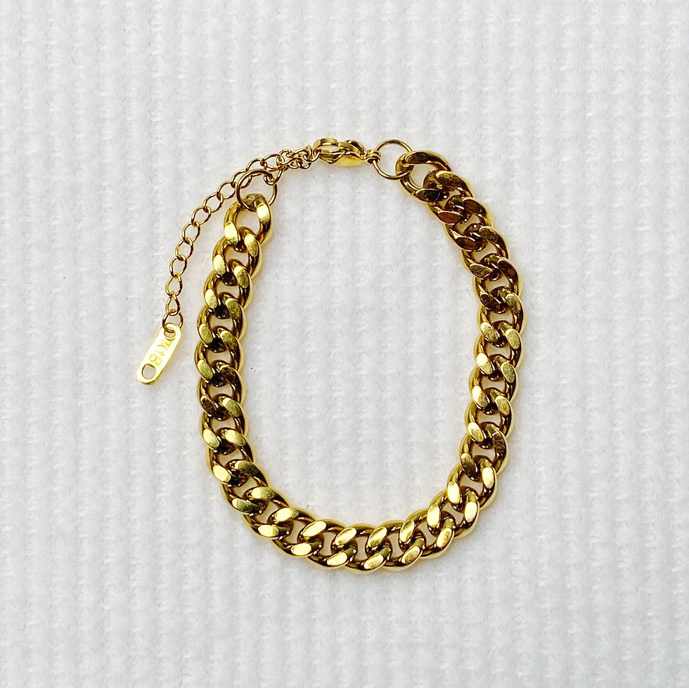 Miniatura: Stylish Cuban Chain Bracelet