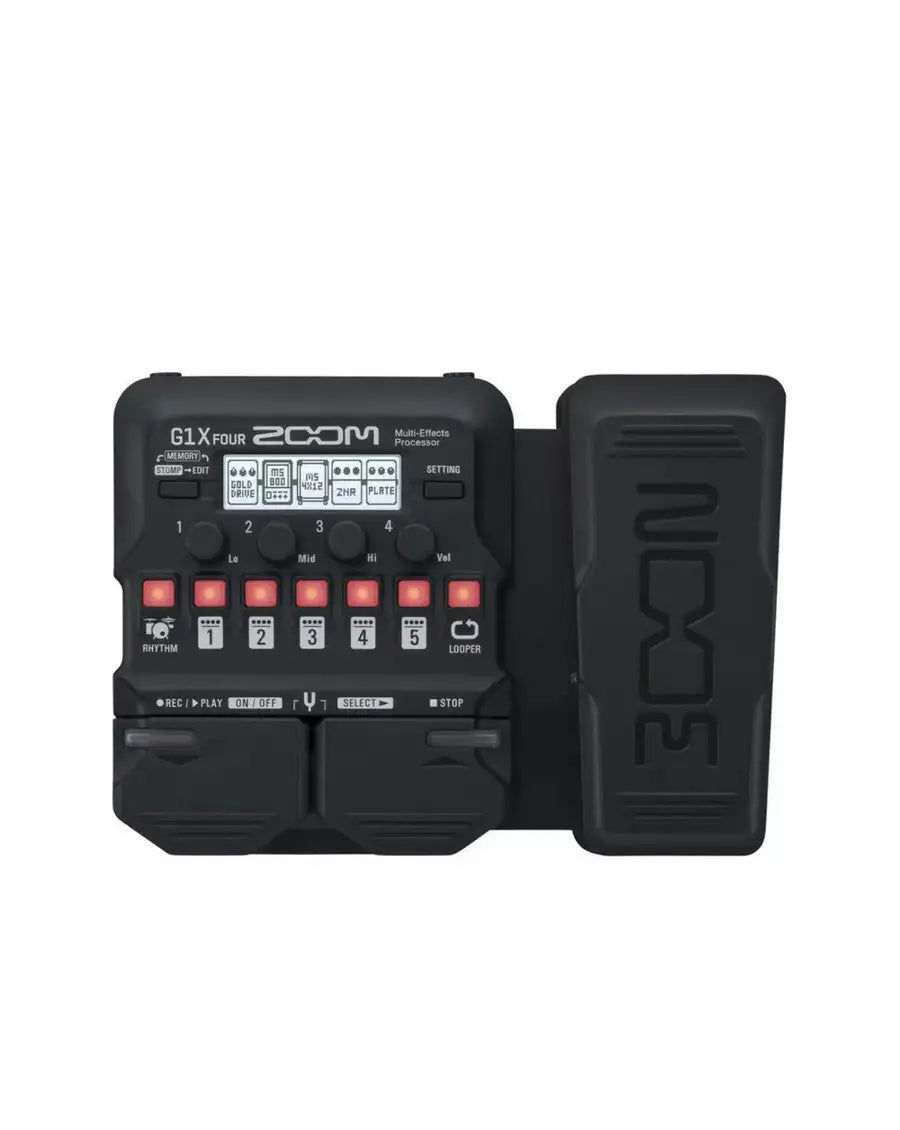 Thumbnail: zoom G1x four electric Multi guitar effects pedal