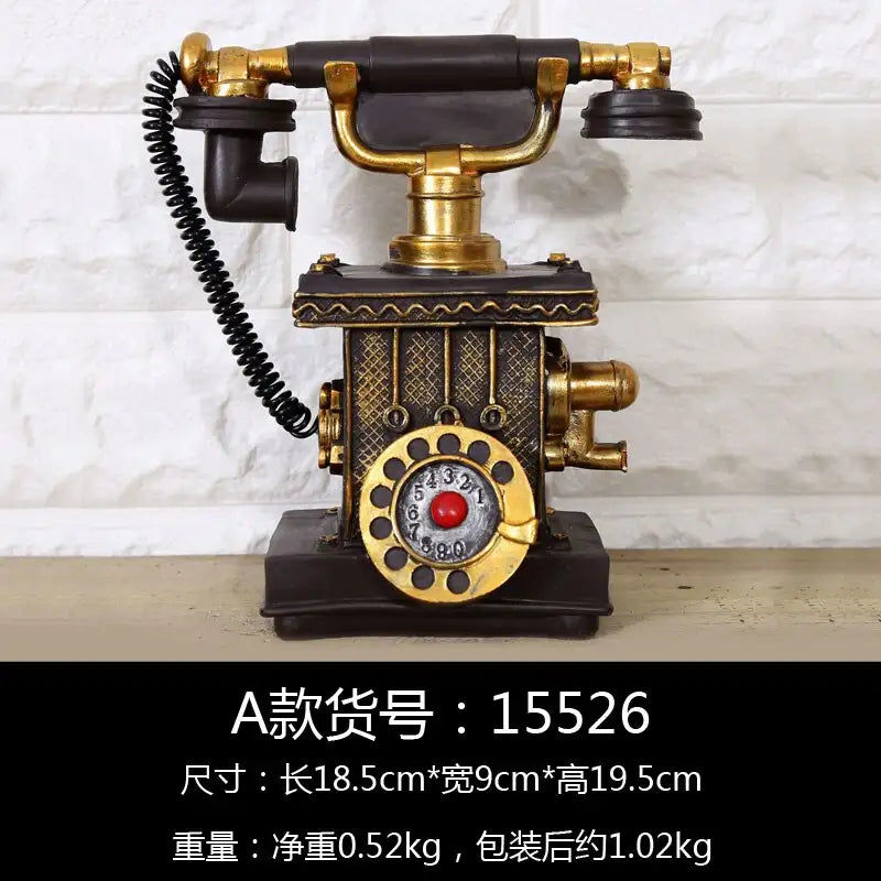 Miniatura: Crafts Antique Musical Instrument Figurines Souvenirs Antique Home Decor Retro R