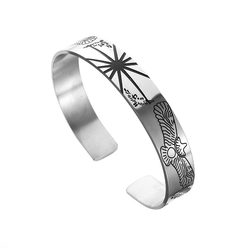 Miniatura: Cratère Design Bump Bracelet Mode