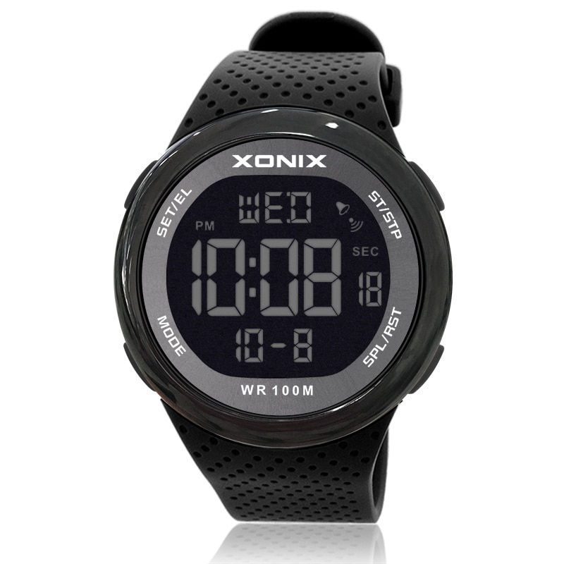 Thumbnail: GOLDEN Sports Luxury Men Relogio Masculino LED Digital Diving Swimming