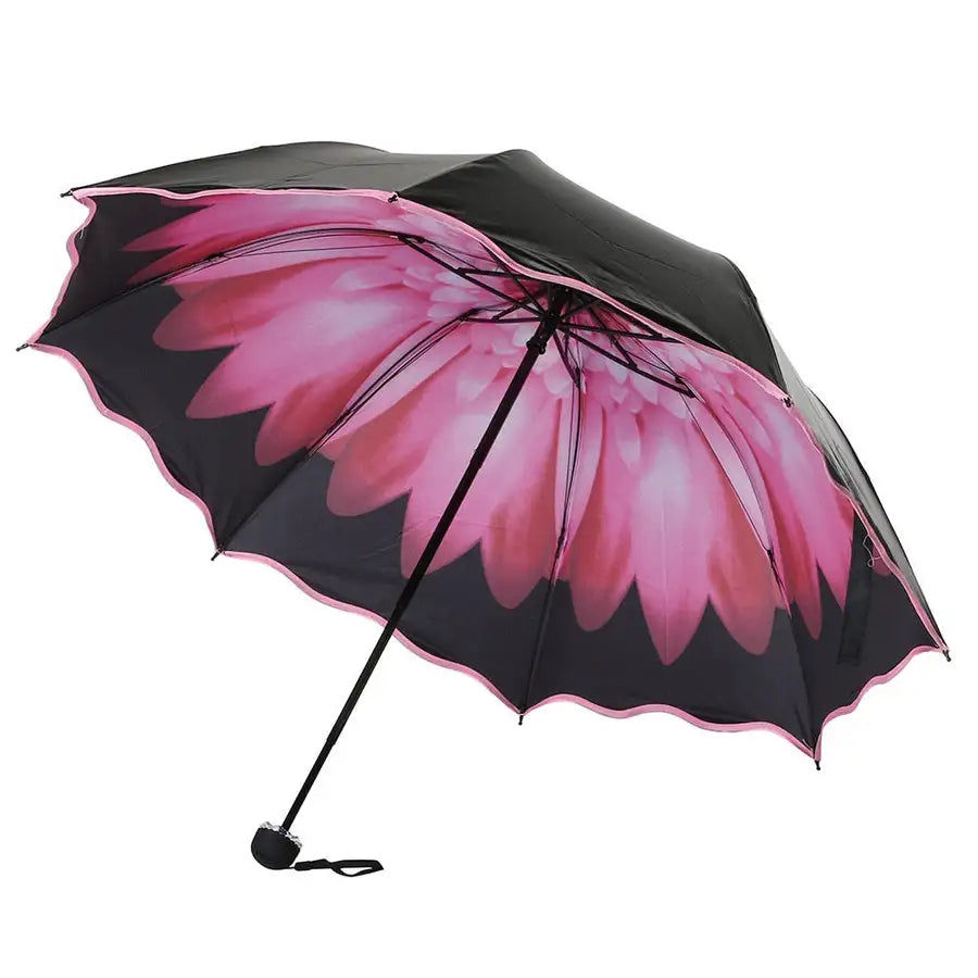 Μικρογραφία: Parapluies en dentelle noire pour femmes | Parapluie pliant, parapluie coupe-ven