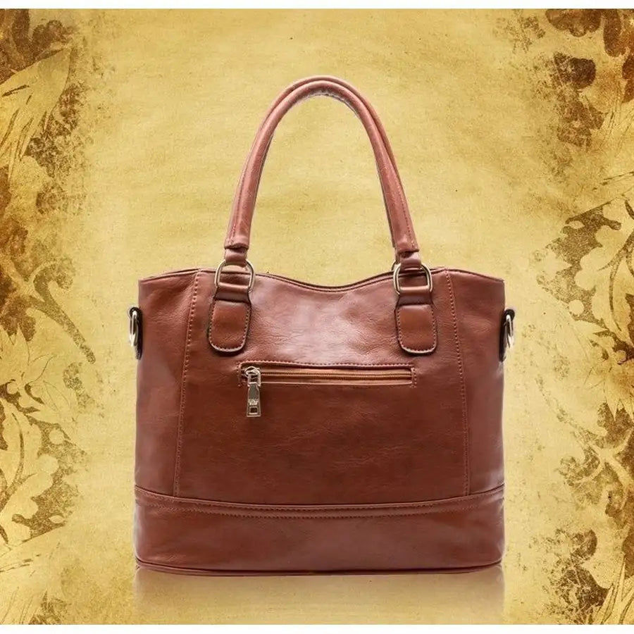 Thumbnail: Women Multifunction Genuine Handbags Women Messenger Bags Fashion Women's Should