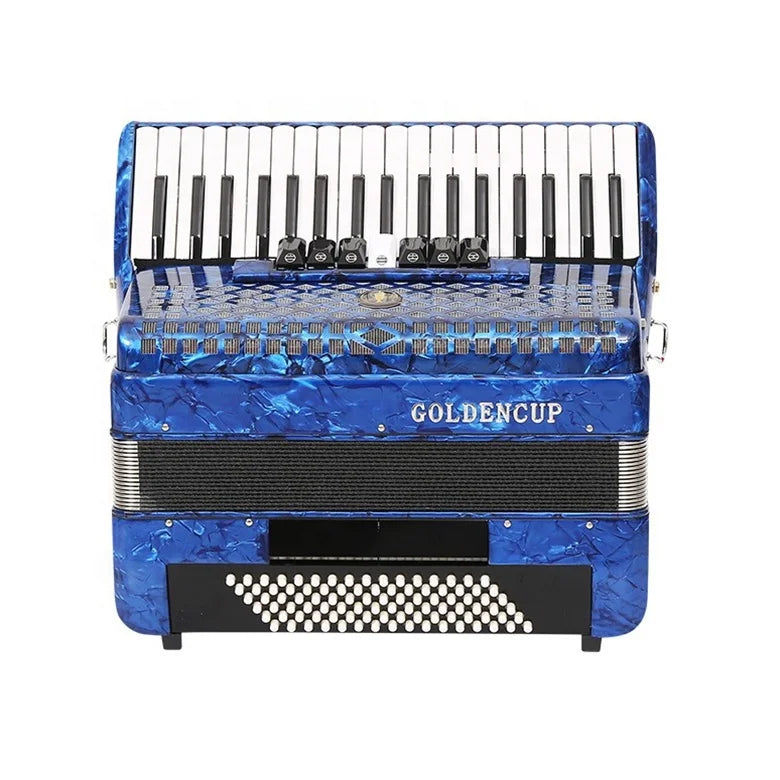 Miniatura: SEASOUND OEM 37 Keys 96 Bass 7+2 Registers Piano Keyboard Accordion Instrument A