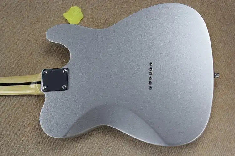 Miniatyrbild: Guitare électrique à gauche de poudre d'argent en gros d'usine avec des micros H