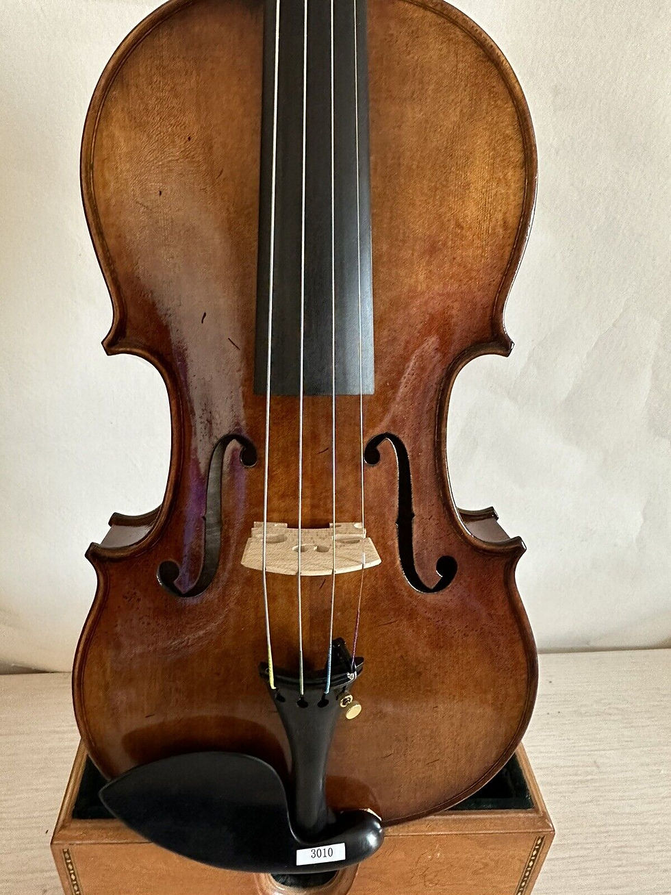Pikkukuva: Master 4/4 Violin Stradi model 1PC flamed maple back spruce top hand made K3144
