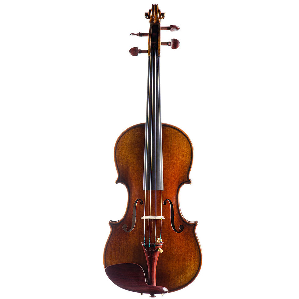 Miniatura: Full Size Violin Set for All Ages Handmade One piece Back Rosewood