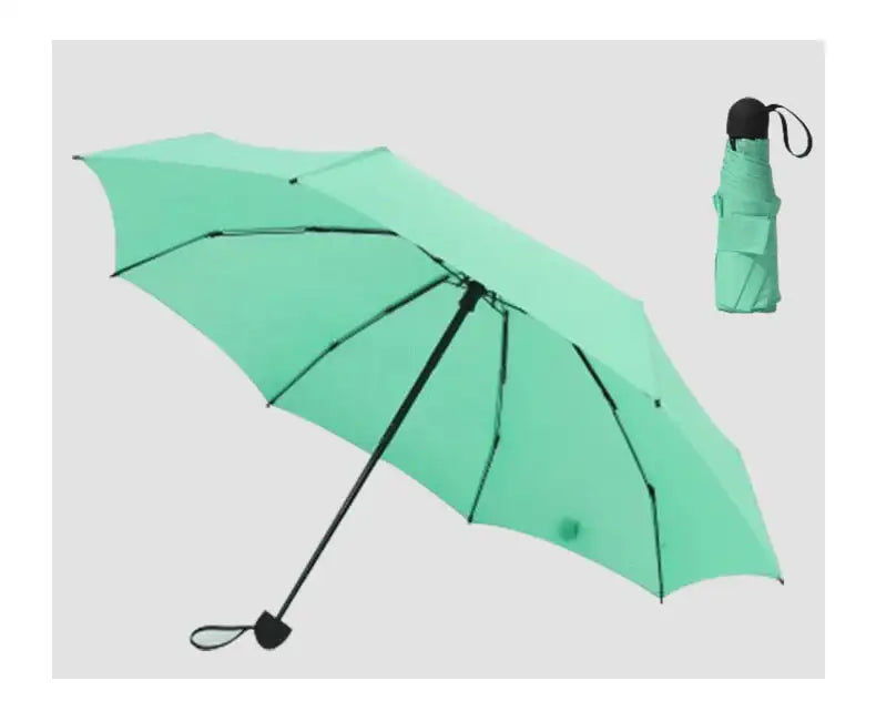 Miniatura: Parapluie Portable pour hommes | 9 couleurs, Mini parapluie de poche, parapluie 