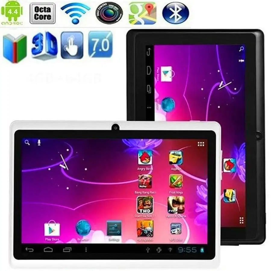 Miniatyrbilde: 7 Inch Quad Core 1GB + 16GB Rom HDMI Allwinner A33 Tablet PC HD Camera IPS Table