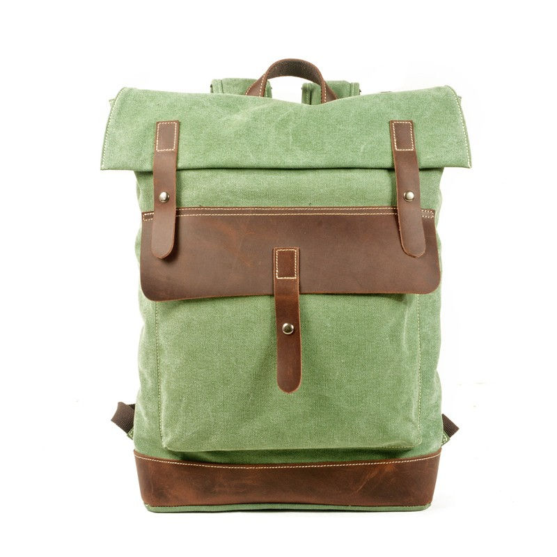 Thumbnail: En plein air Militaire Toile Sac À Dos Pour Voyage En Plein Air
