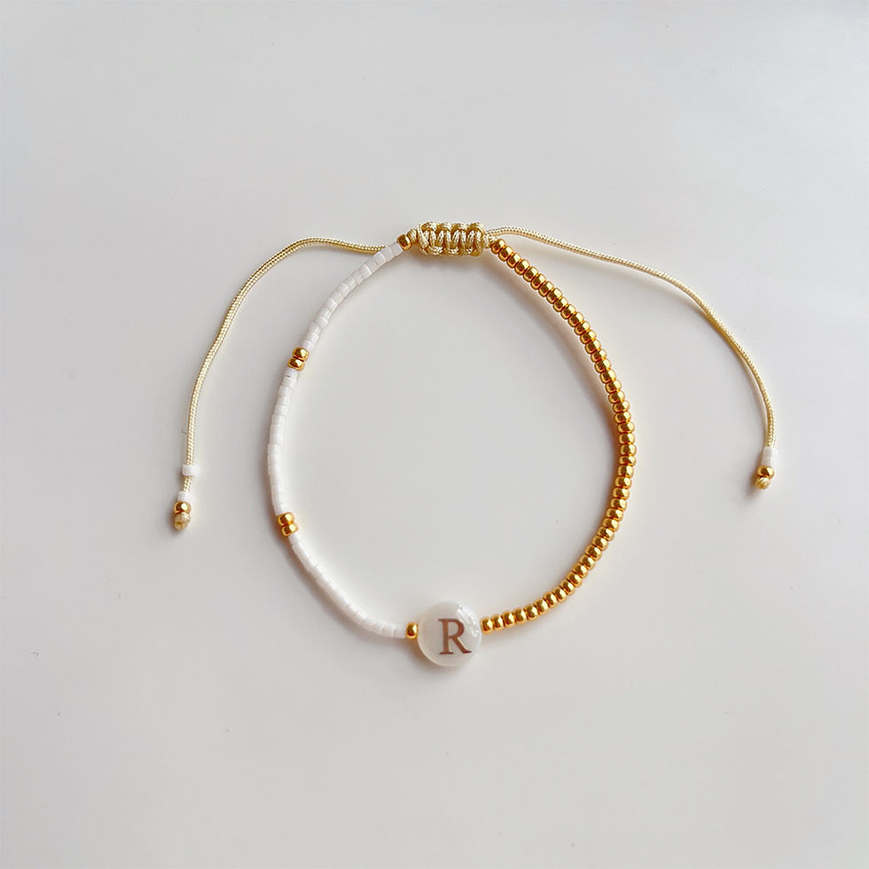 Miniatura: Niche French Style Golden Balls Small Bracelet