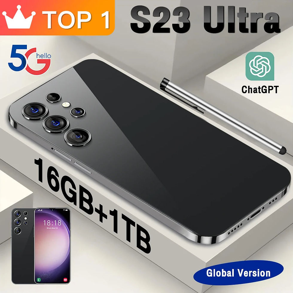 Thumbnail: S23 ULTRA Original 16GB +1TB 48MP+108MP Face Unlocked Smartphone Full Display An