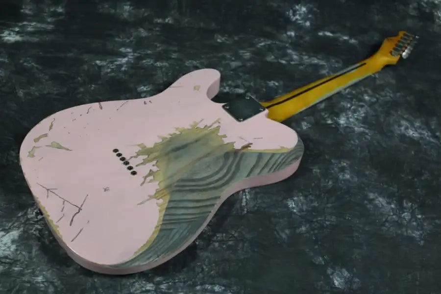 Miniaturbild: New Product 100% Handmade Relic TL Electric Guitar R-TY32 Brass Saddles Brige Ag