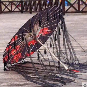 Miniatyrbild: Cosplay du japon parapluie chinois photographie de soie | Pétales Umberla Hanfu 