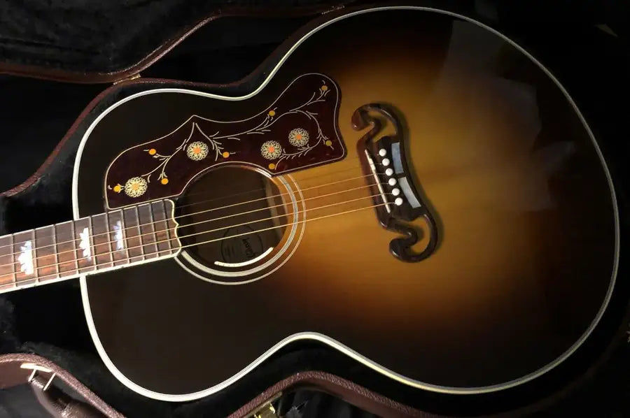 섬네일: Comme neuf! Gibson SJ-200 Standard Vintage Sunburst Guitare Acoustique Original 