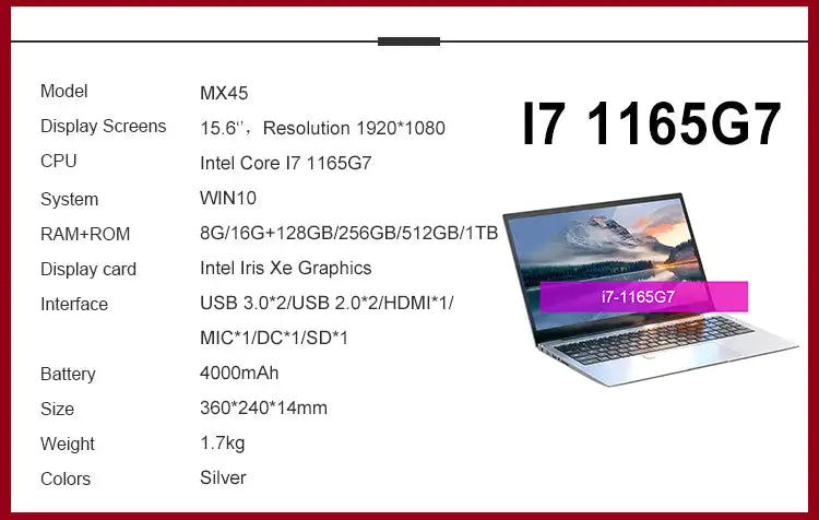Miniatyrbilde: Factory Direct Price Slim laptopp 14 Inch laptopp Used I5 Refurbished  laptopp I