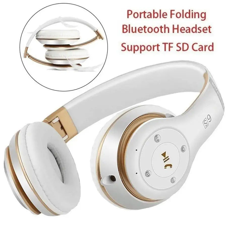 Miniature : S6 Bluetooth Headphones Wireless Bluetooth 4.0 Heavy Bass Stereo Folding Auricul