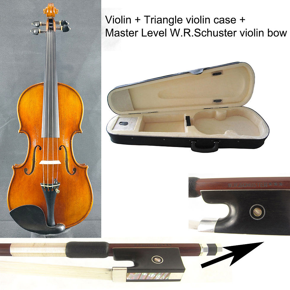 Miniatura: SELECTED Antonio Stradivarius 1714 "Soil" Copy Professional Violin 4/4 Size 
