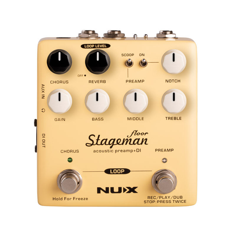 Miniatura: NUX Multi Effect Guitar Pedal Processor Amp Simulator Delay Reverb Booster Kompr