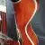 Miniatura: Brown jazz guitars are handmade in high quality (Burgundy)