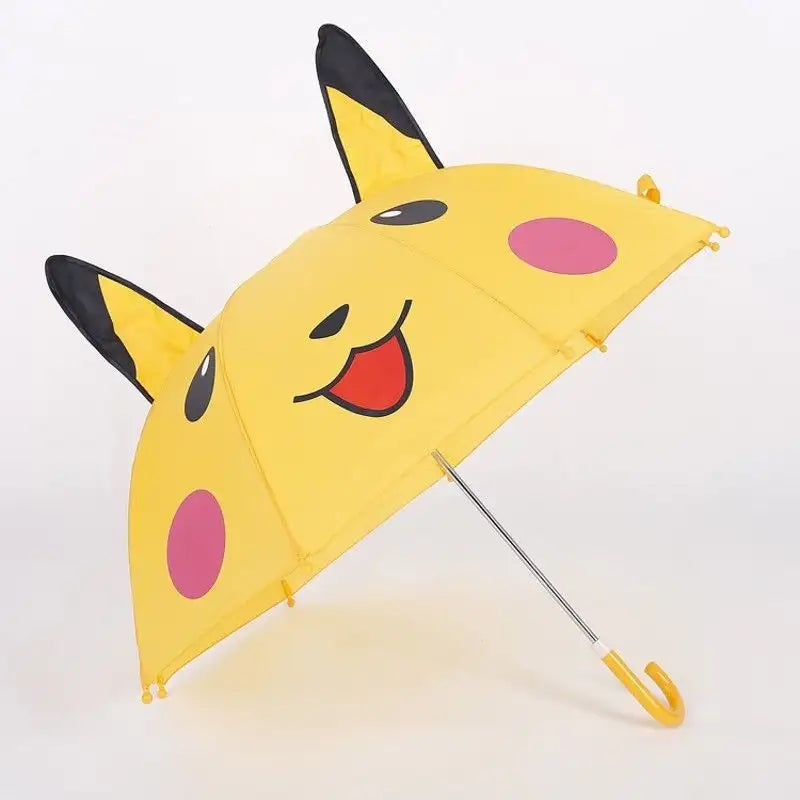 Miniaturbild: Parasol jaune pliable enfants | Dessin animé Pokemon go Pikachu de dessin animé 