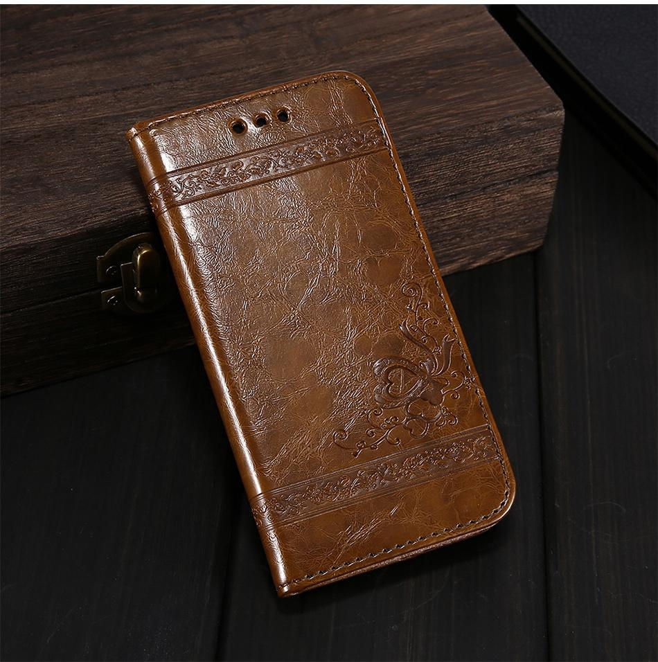 Miniatyrbilde: Apple, Luxury Retro Leather Cover Flip Case For iPhone/ Samsung