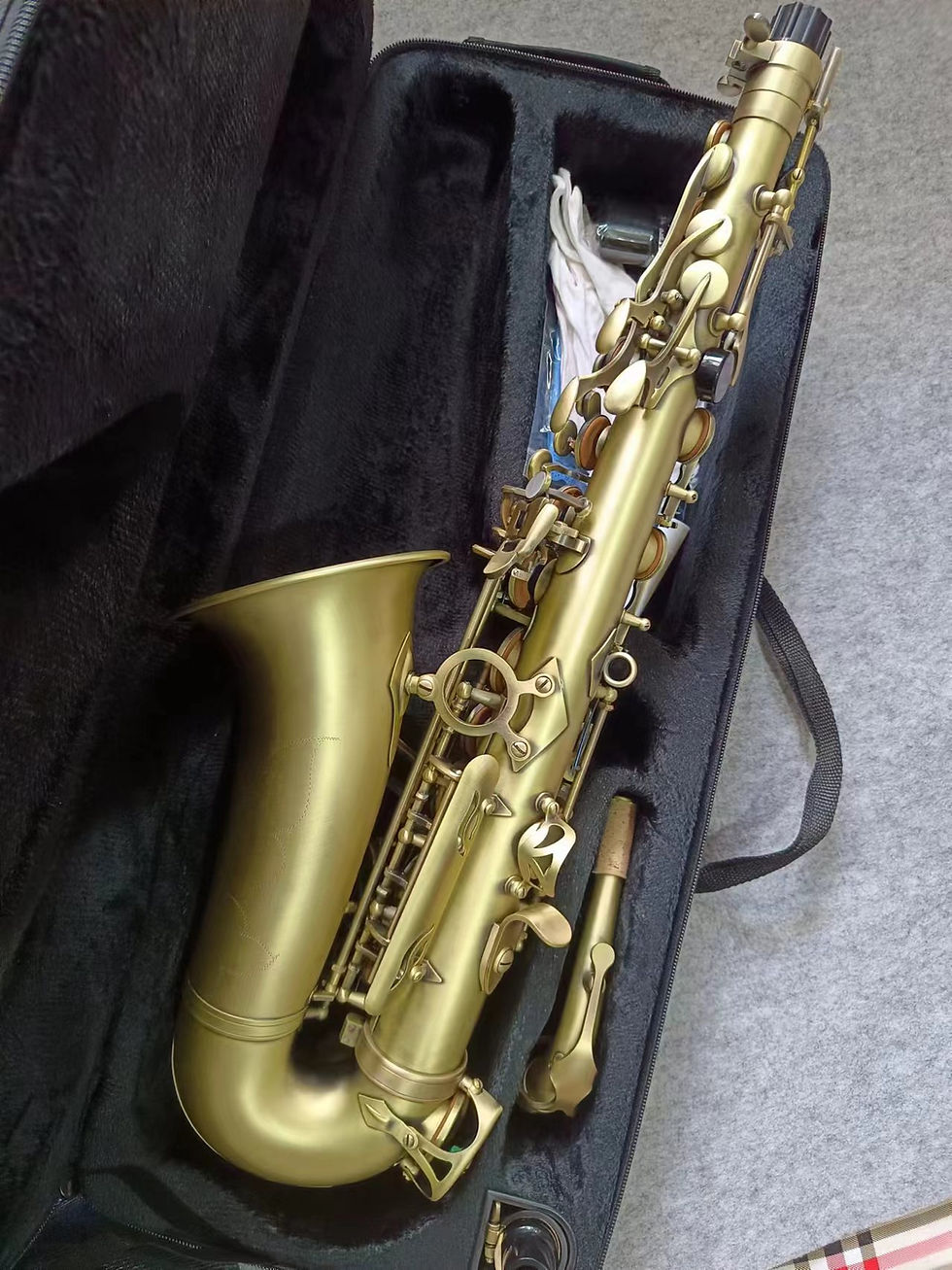 Miniatura: Alto Saxophone Reference Antique Copper Plated E-flat Professional 