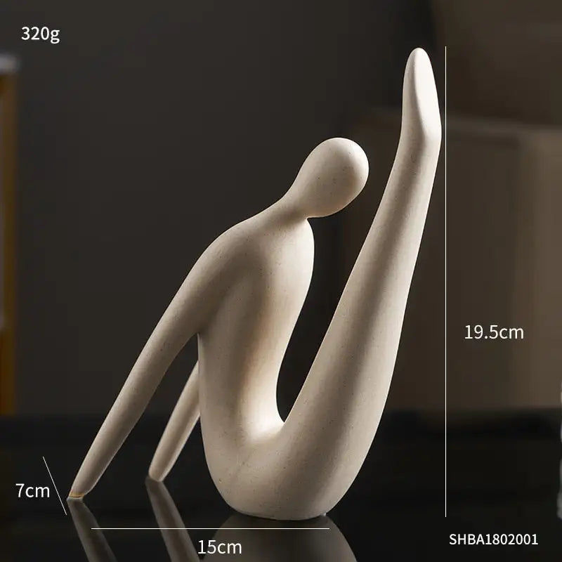 Μικρογραφία: Abstract Statue Home Decor Sculpture Thinker Character Ornaments Decoration Resi